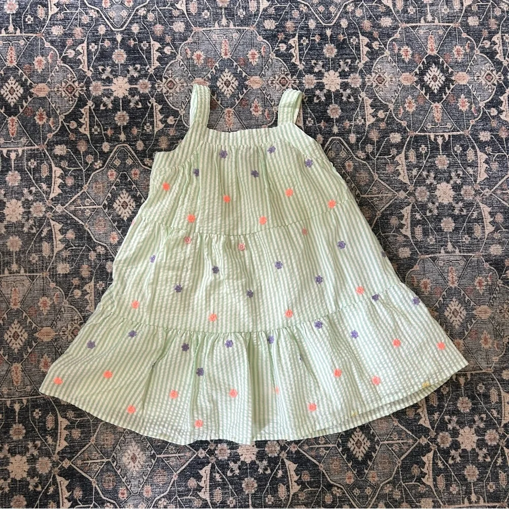 Blueberi Boulevard Floral Sundress - 5T